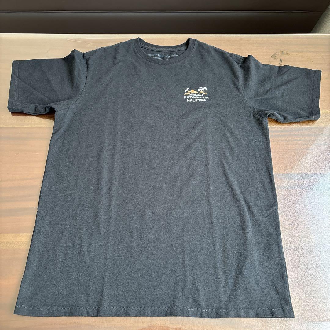 patagonia パタゴニア メンズ Tシャツ ハワイ ハレイワ Mサイズ 黒