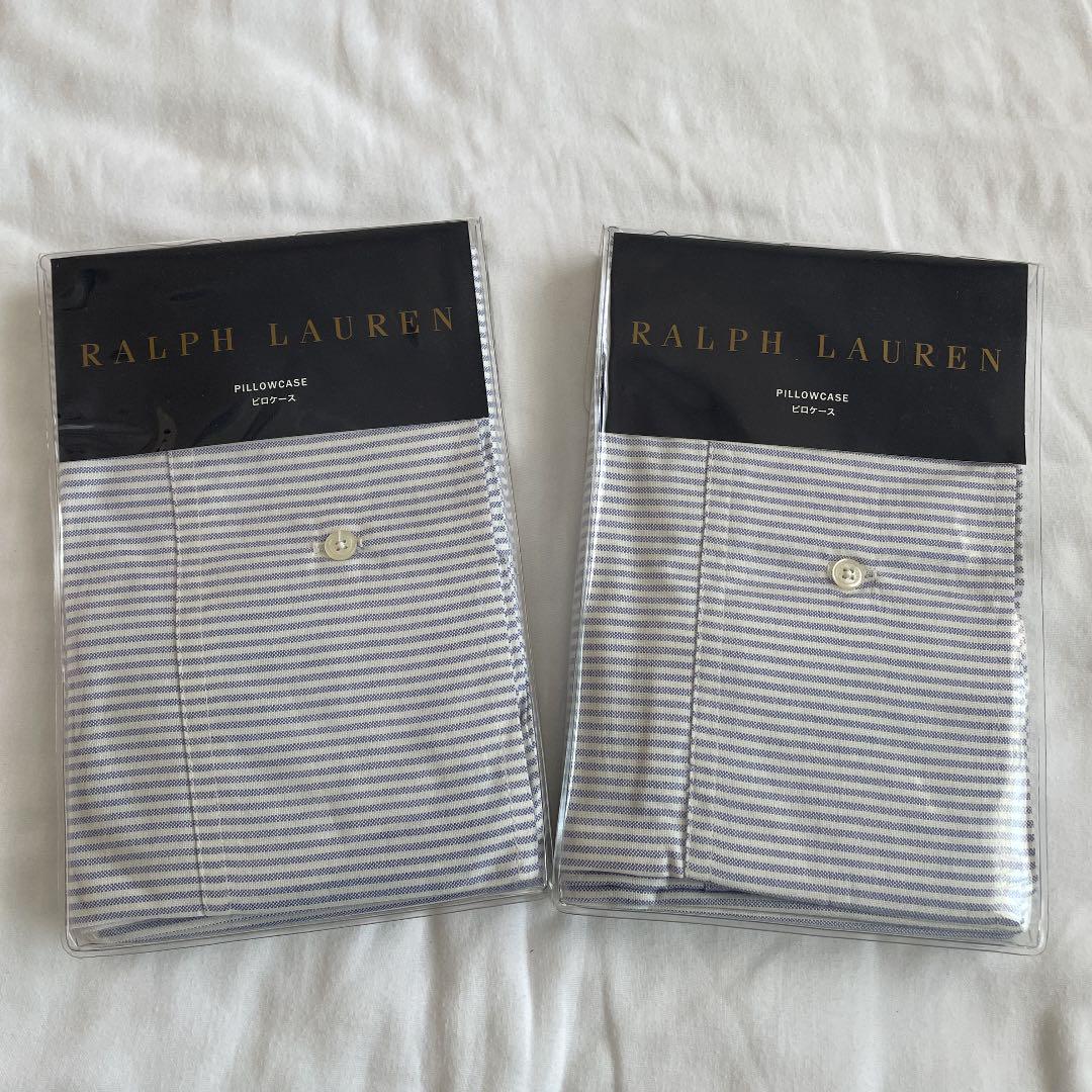 RALPH LAUREN ラルフローレン ピロケース2点セット