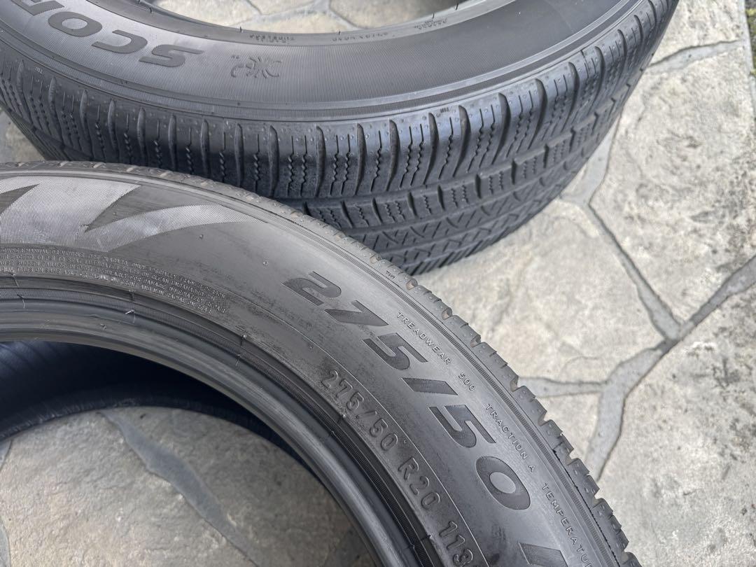 ピレリー　スコーピオンゼロ275/50R20 2本セット　ベンツG400d使用