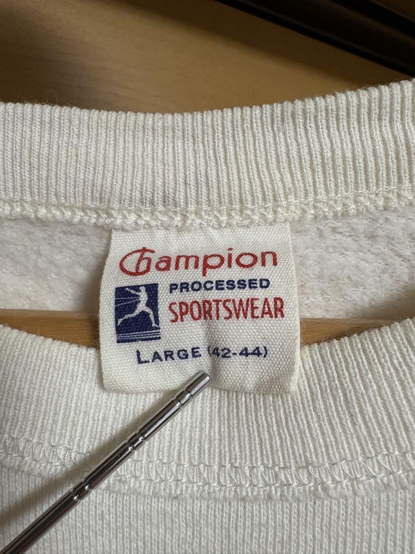 champion ランタグ 復刻 半袖スウェット ３段染み込みプリント Lサイズ