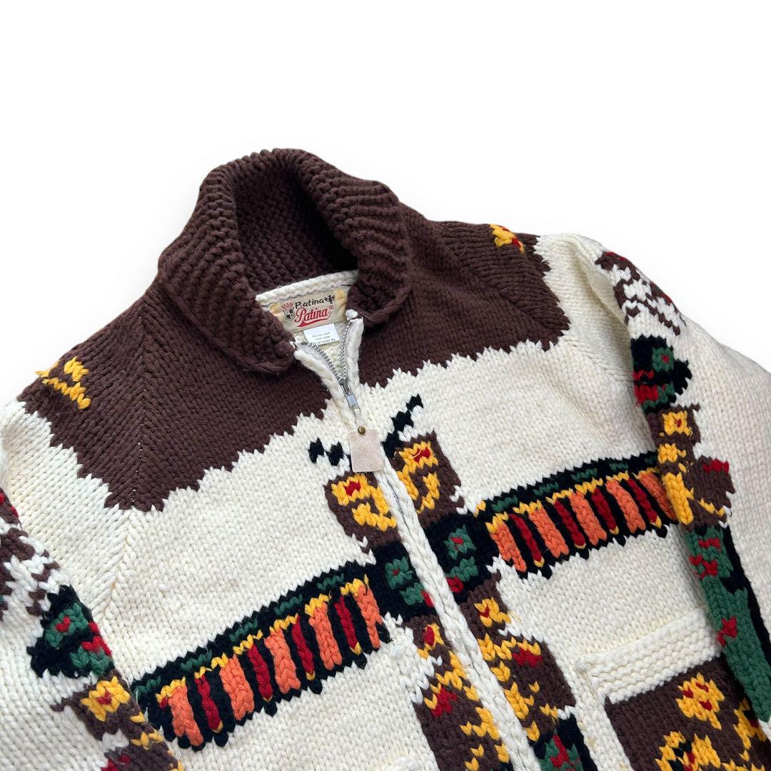 トップス Totem pole Cowichan sweater