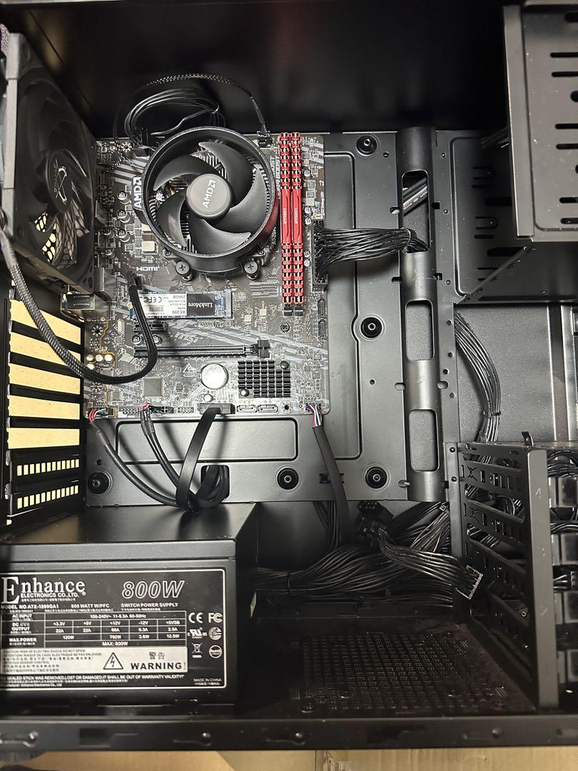 Ryzen 5 5500GT M.2 SSD 搭載 デスクトップPC Windowsデスクトップ