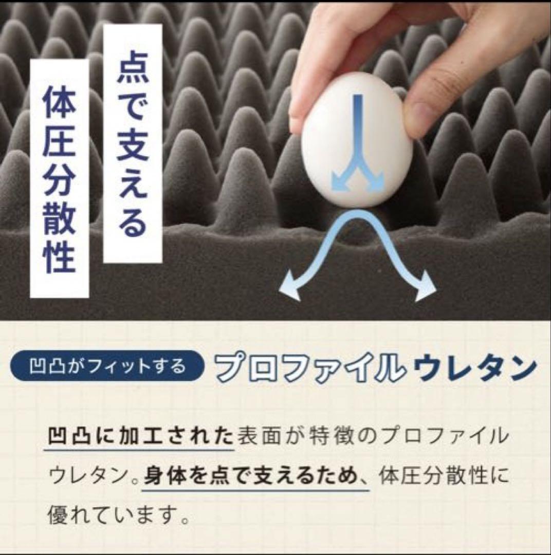 マットレス 折りたたみ 高反発