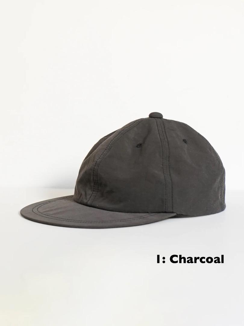 ENDS and MEANS／25SS・６パネルキャップ（チャコール）新作 ENDS and MEANS／25SS・6パネルキャップ（チャコール）新作