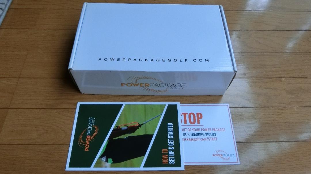 新品：POWER PACKAGE GOLF 練習器具