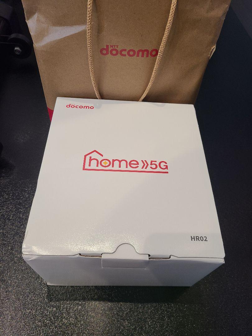 【新品同様】docomo home 5G HR02