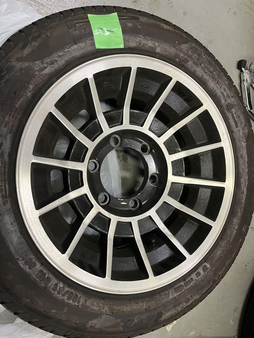 エンケイ　バハ　15インチ　4本セット　ハイエース　森田設備