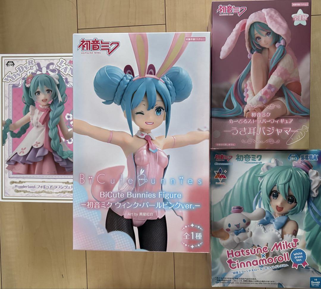 初音ミク フィギュア4点セット