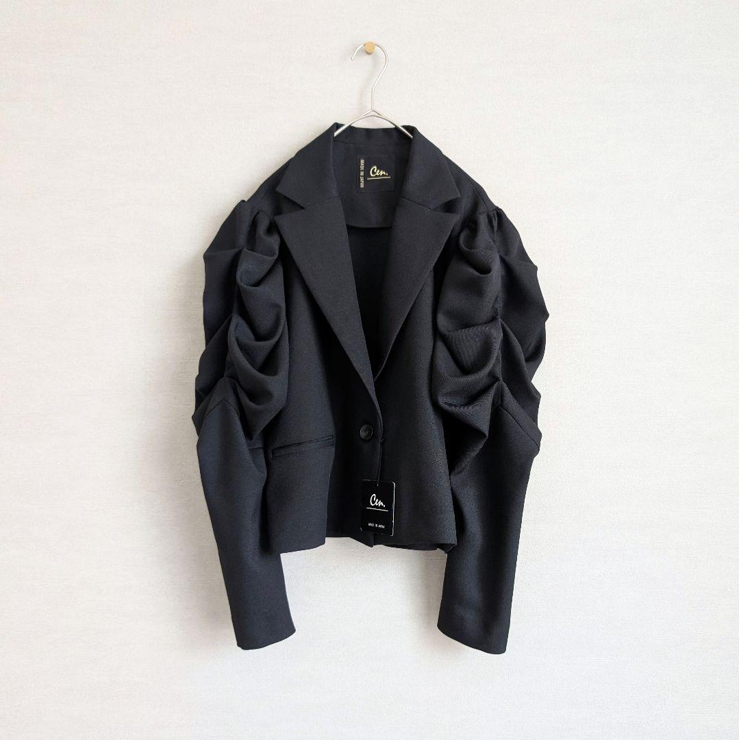 cen. made in Japan パフショルダージャケット
