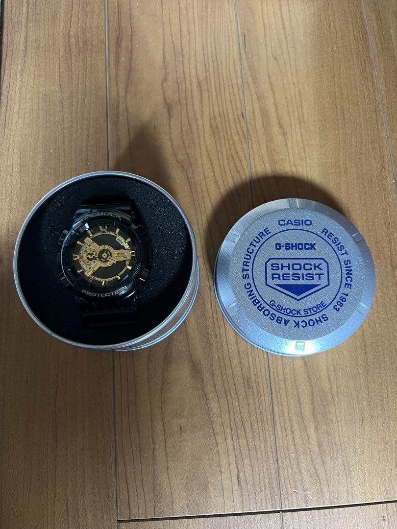 G-SHOCK GA-110GB ブラック ゴールド