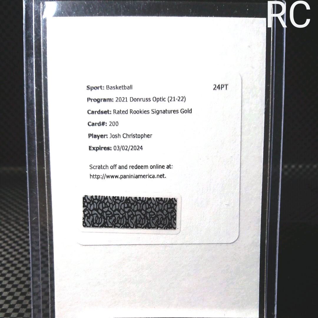 【ついに再販開始!】
JOSH RC NBA CHRISTOPHER redemption AUTO その他 【ついに再販開始!】
JOSH RC NBA CHRISTOPHER redemption AUTO その他