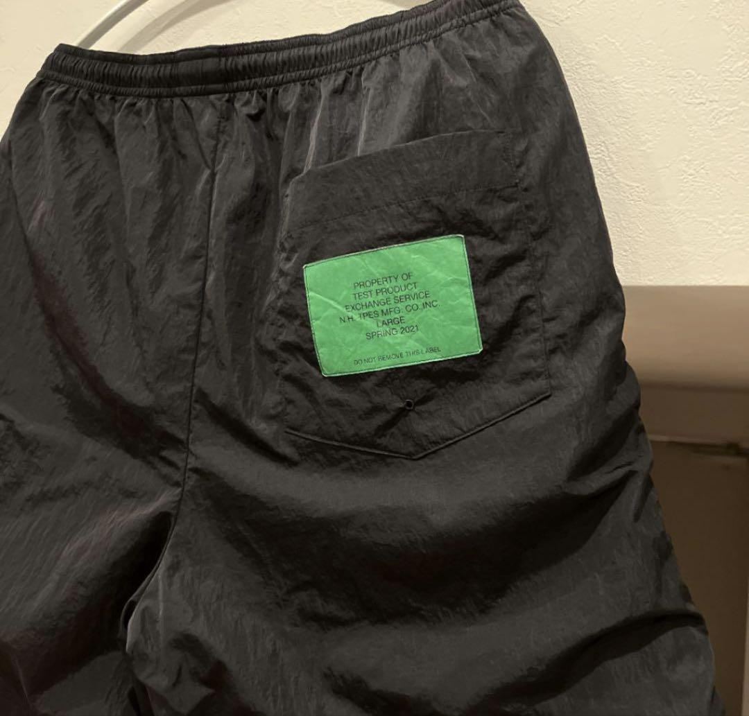 新品 21SS エヌハリウッド リモンタナイロン ショーツ ブラック 40