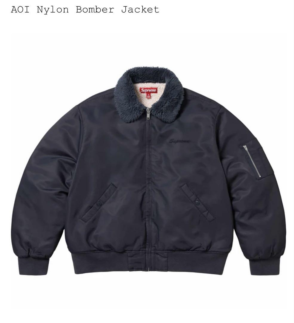 Supreme AOI Nylon Bomber Jacket 