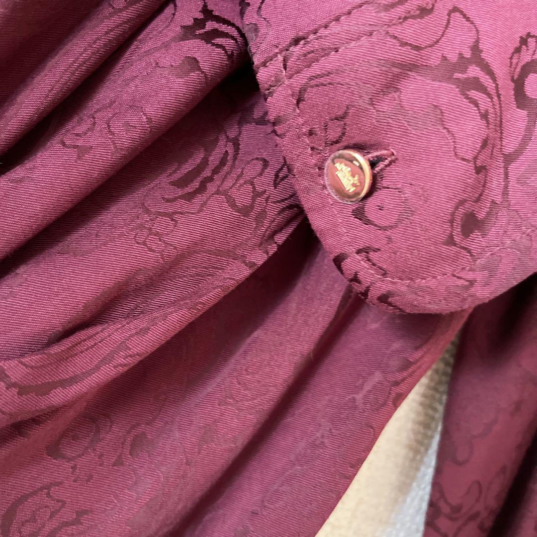 lauren ralph lauren ワンピース ワイン ペイズリ-SIZE4