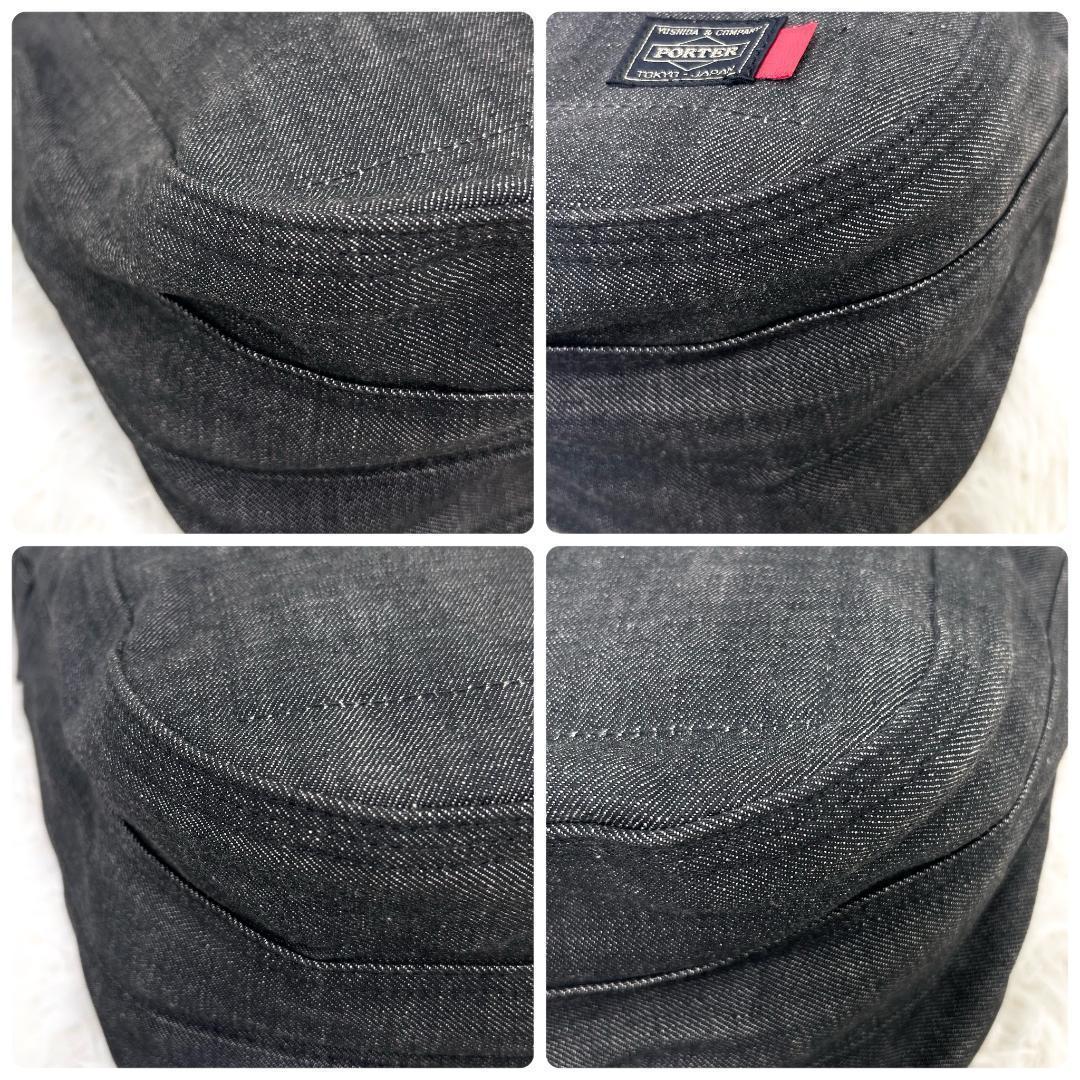 極美品 PORTER X リーバイス コラボ デニム ショルダーバッグ