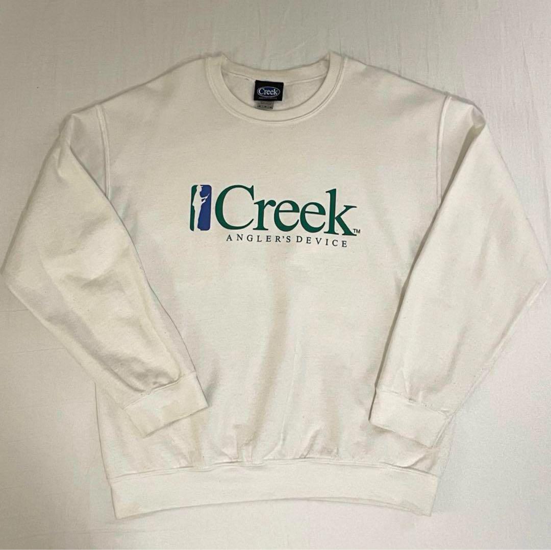 Creek Angler's Device クリーク ロゴ スウェット ブラック