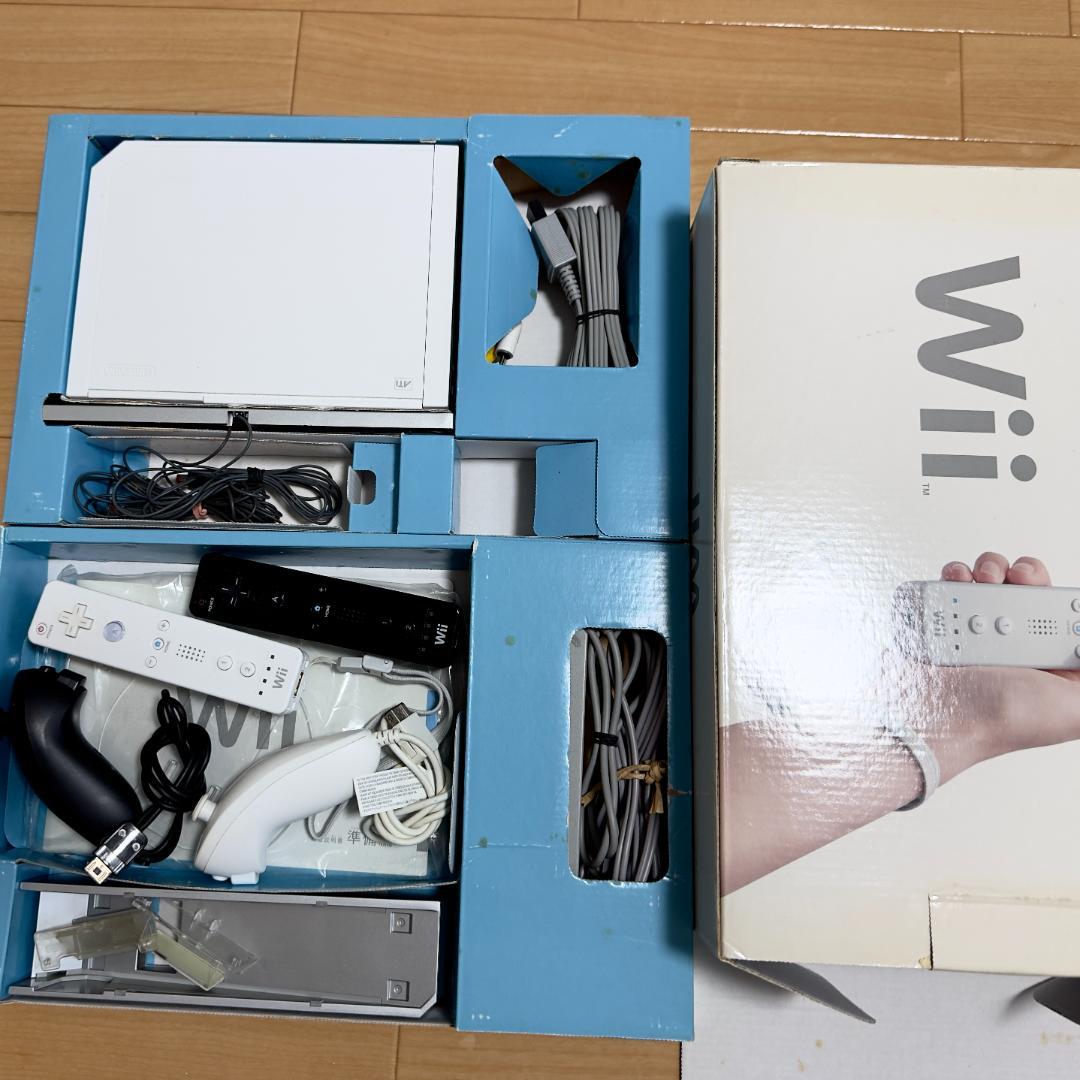すぐ遊べるセット】Wii本体（ホワイト）｜動作確認・初期化済み