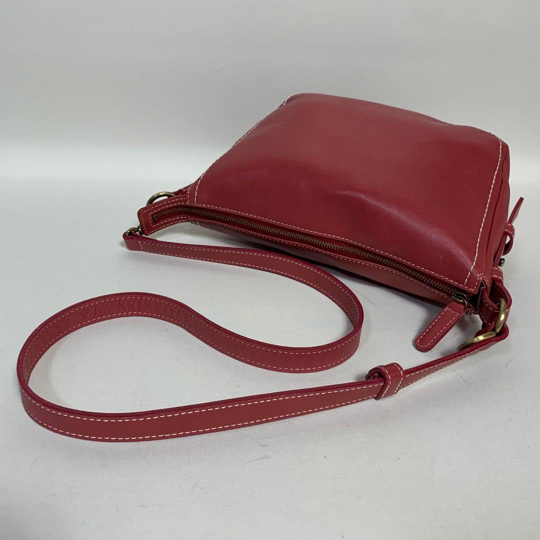 54B102|美品|ツチヤカバン 2WAYバッグ 本革 ピンク 売り大阪