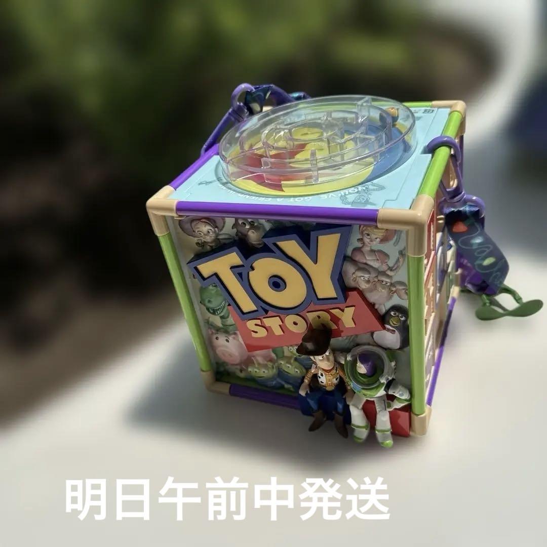 ディズニー　ポップコーンバケット　トイストーリー スライドパズルやボール転がしなどゲームも楽しめる！東京
