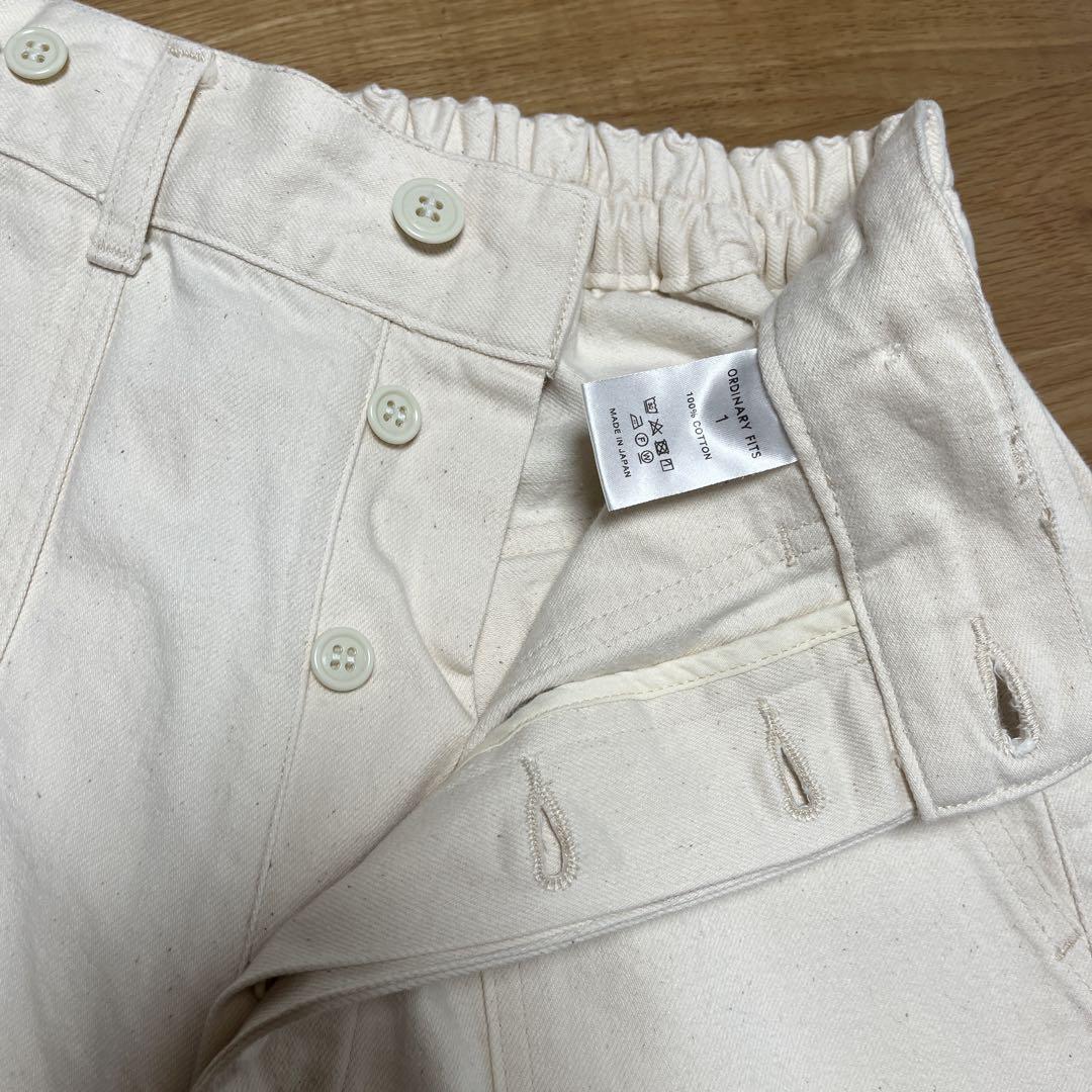 Ordinary Fits ジェームズパンツ エクリュ