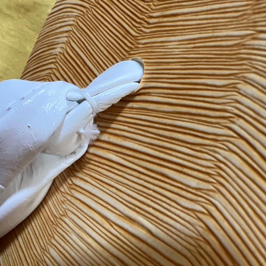 雪駄 白鼻緒 牛皮　未使用　メンズ