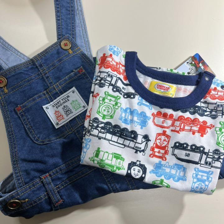 機関車トーマス Tシャツサロペット オーバーオール セット 95サイズ ランキング総合1位 機関車トーマス Tシャツサロペット オーバーオール セット 95サイズ ランキング総合1位