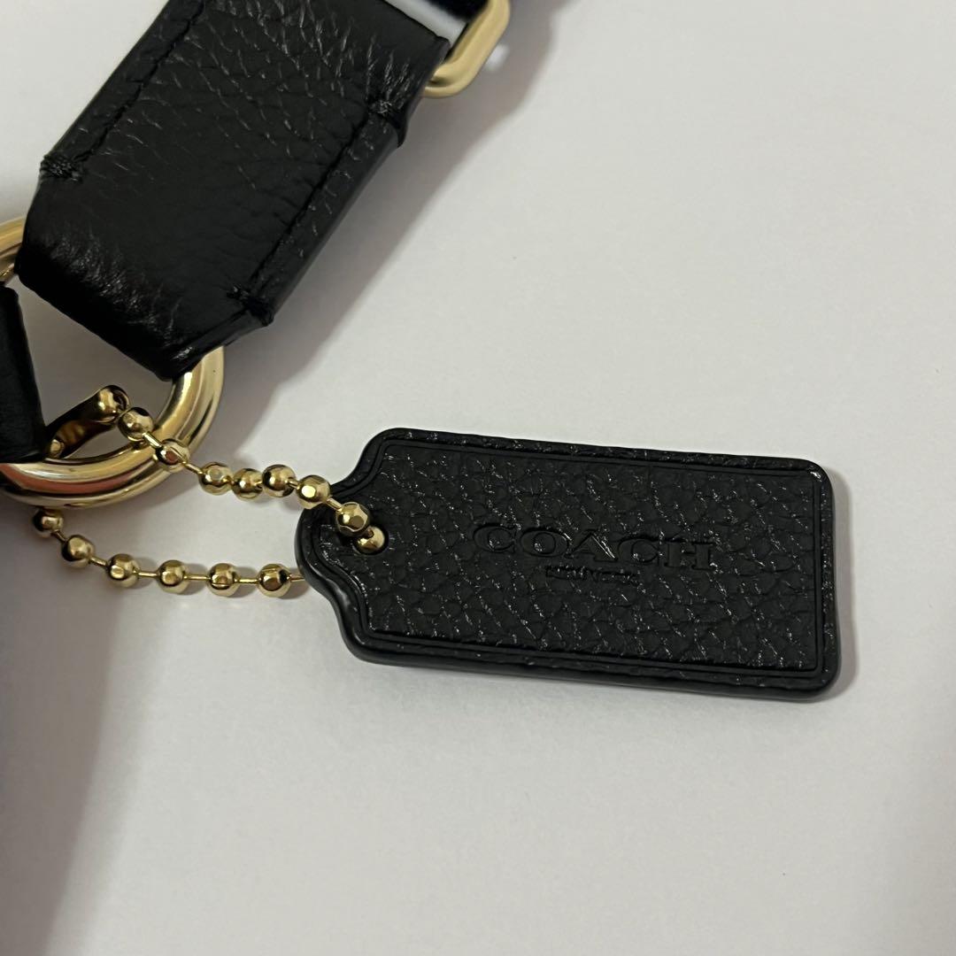 極美品✨完売品✨COACH コーチ　ボディバッグ　レザー　ブラック　黒色
