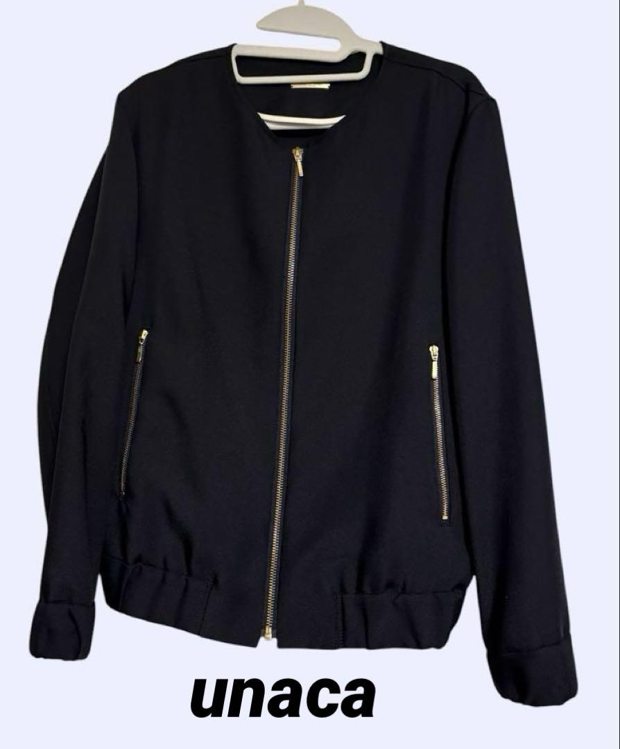 unaca ノーカラージャケット