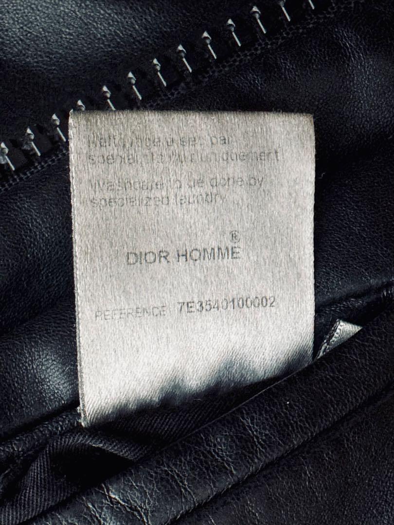 【07SS エディ期】Dior Home 46 Hedi 4ポケット レザー