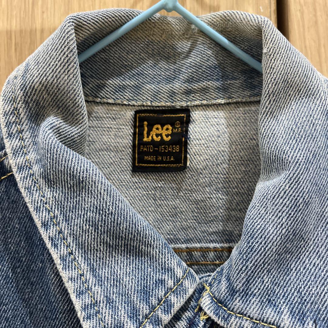 Lee デニムジャケット アメリカ製 80s
