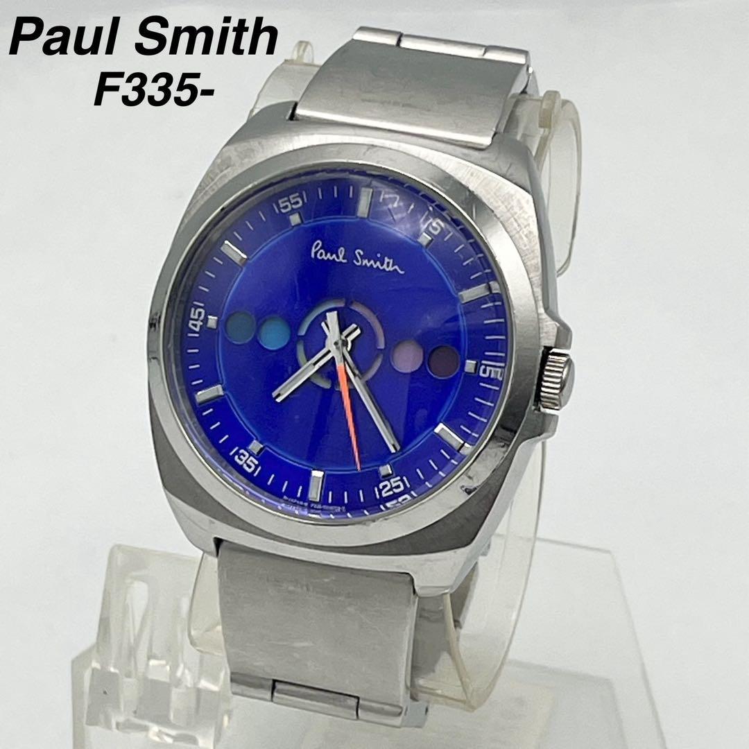 Paul Smith ポールスミス時計F335-T010482 ファイブアイズ 稼働品】ポールスミス 腕時計 ファイブアイズ F335-T010482