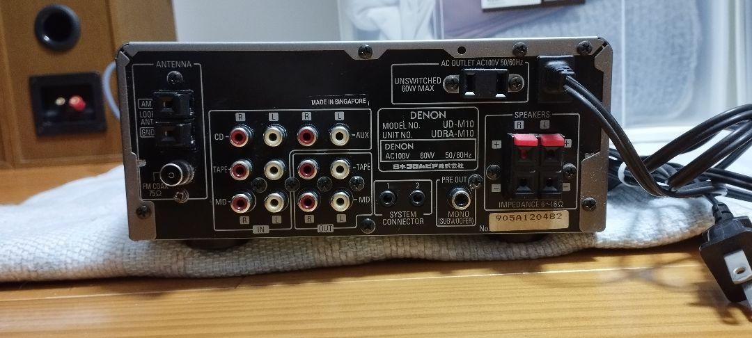 デノン DENON チューナーアンプ　UDRA-M10 動作品 小型品