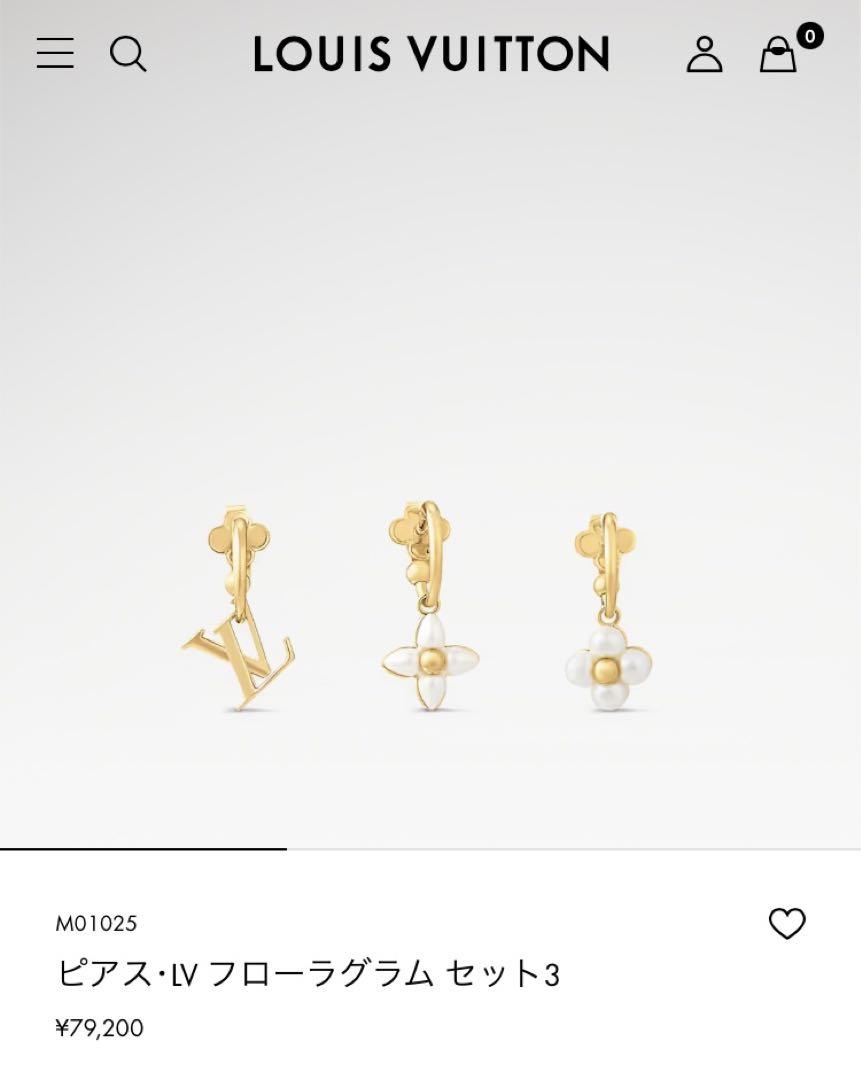 ルイヴィトン　ピアス　3点セット