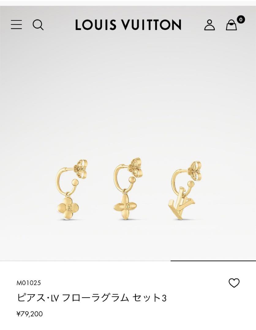 ルイヴィトン　ピアス　3点セット