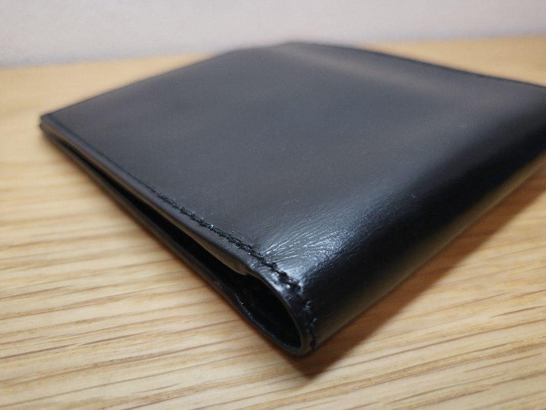 GUCCI グッチ 2つ折り財布 レザー BLACK メンズ