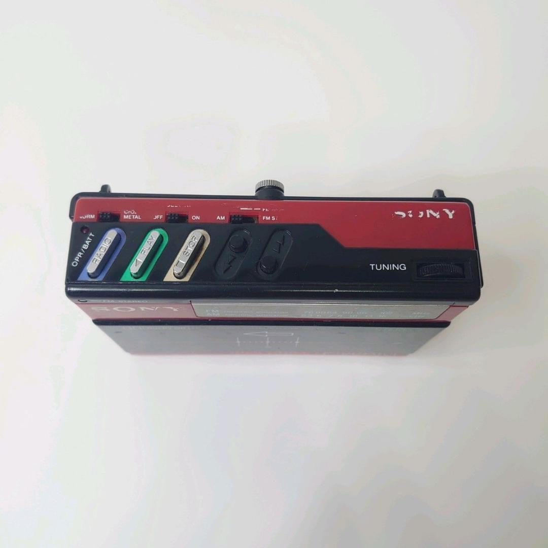希少】SONY WM-F15 WALKMAN カセットプレイヤー ジャンク - メルカリ