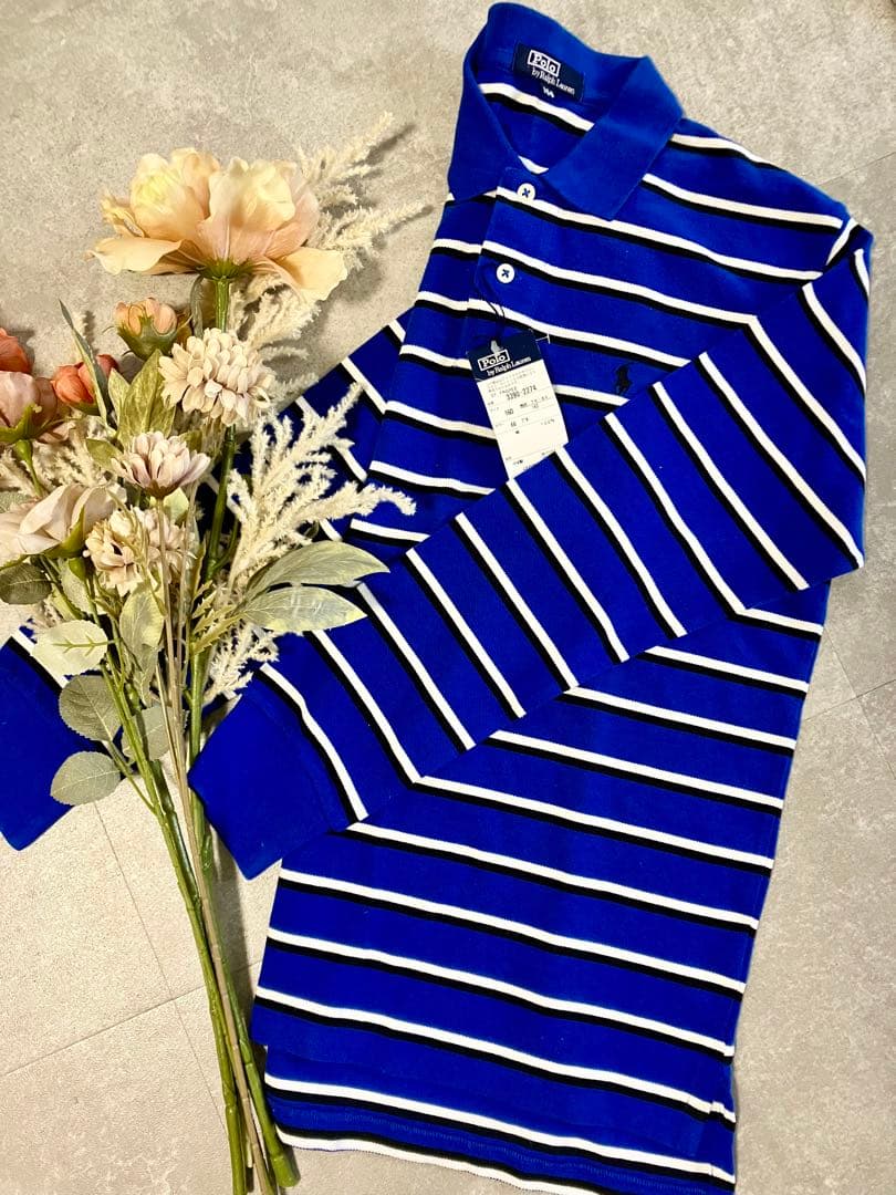 新品未使用タグつき　ポロラルフローレン　ボーダー　長袖　160