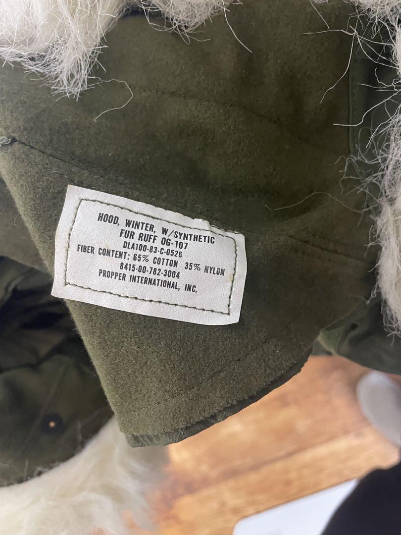 M65 フィッシュテールパーカー　米軍実物　SMALL フルセット