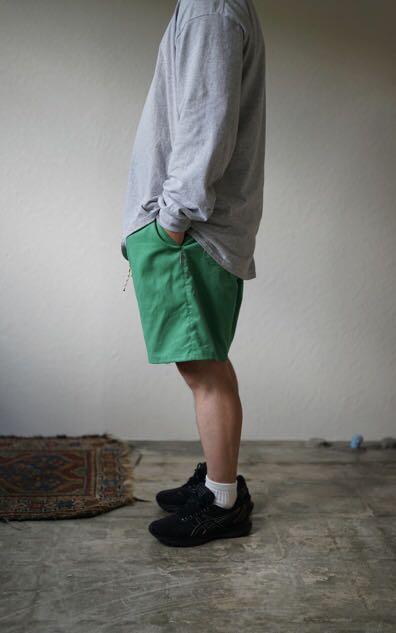 UNSLACKS ACTIVE BAGGY SHORTS グリーン pdPqy-m83564918537 国産最新品