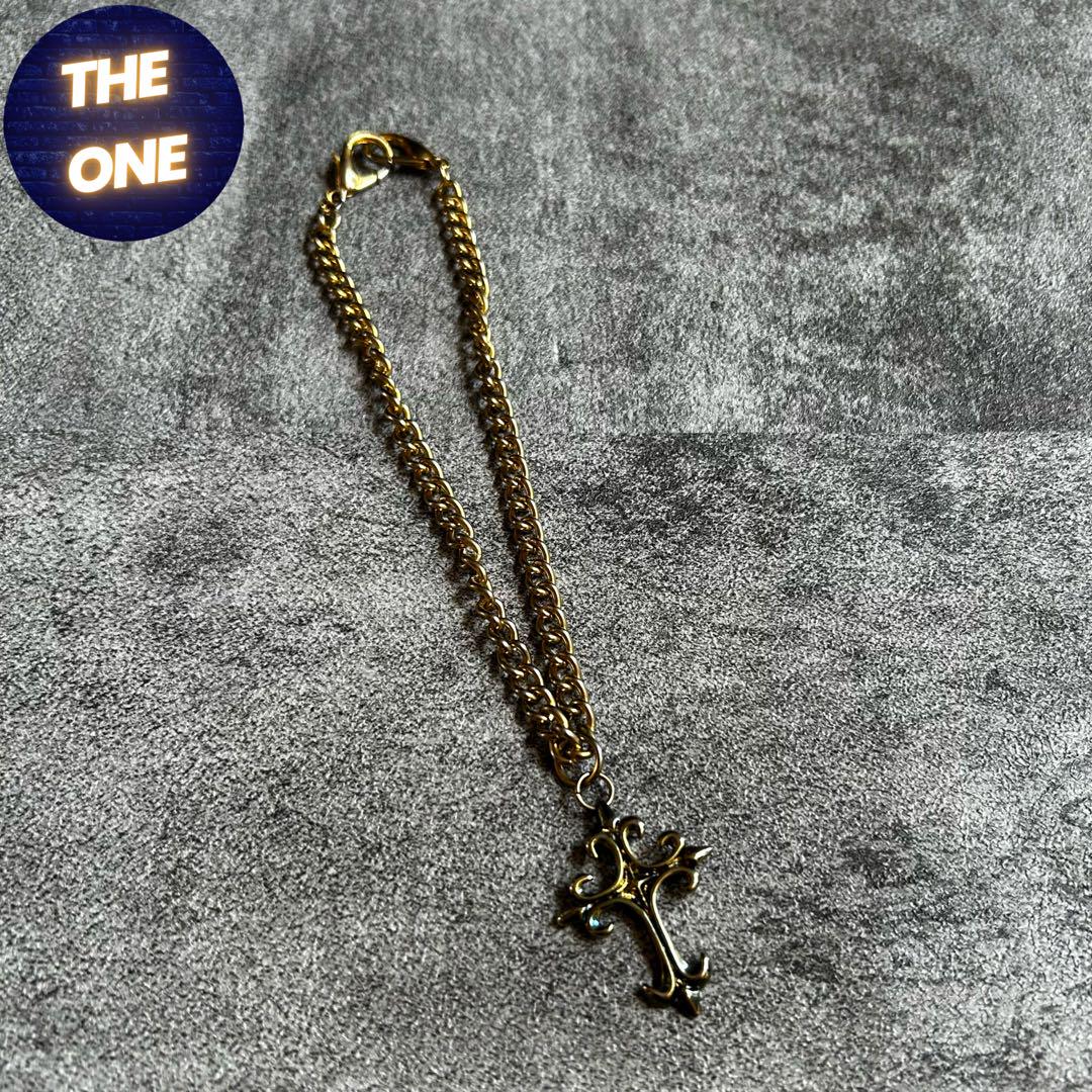 archive grunge cross necklace y2k