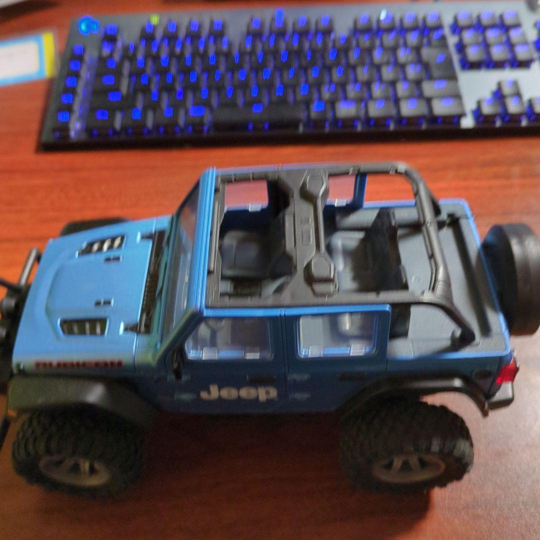 Jeep Rubicon ラジコンカー 青