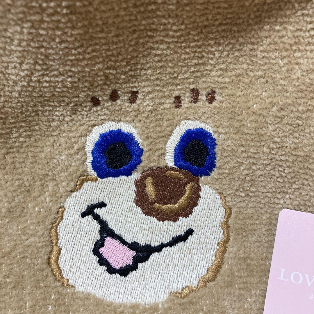 定番の中古商品 ラブラリー❣️ドアップテディ❣️耳付き巾着❣️新品タグ付 小物