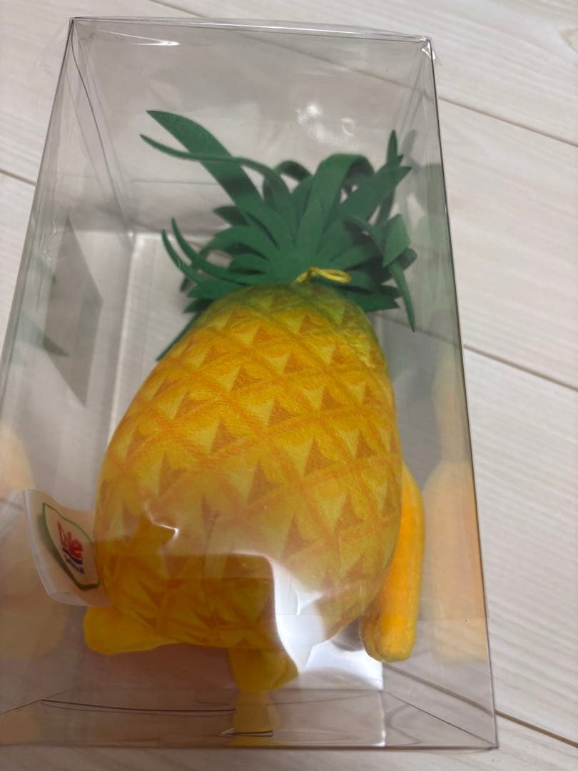 Dole Sweetio バナナ型ぬいぐるみ&パイニー　パイナップルぬいぐるみ