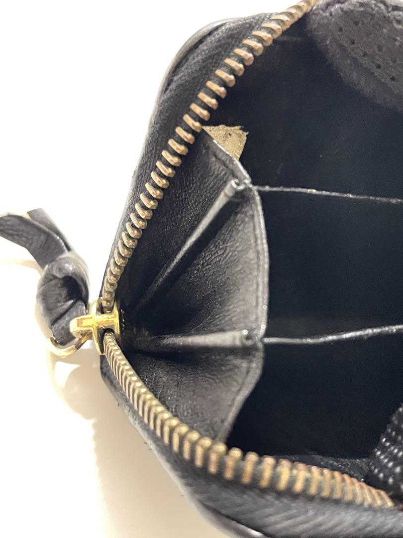 ✨️極美品✨️ BOTTGAVENETA マキシイレントレコインケース ブラック BOTTEGA VENETA コインケース 黒