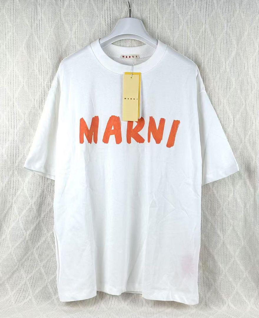 【美品】MARNI Tシャツ　ホワイト ホワイト ポケット付きTシャツ | Marni