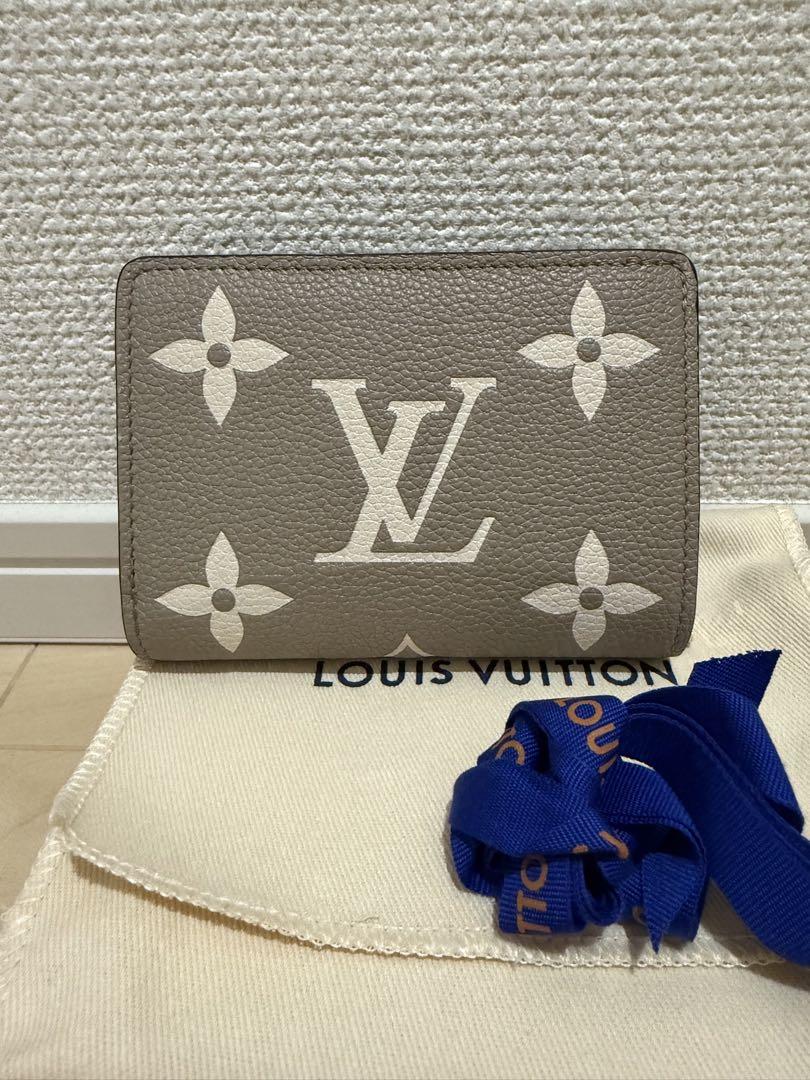 LOUIS VUITTON☆ポルトフォイユクレア　ベージュ
