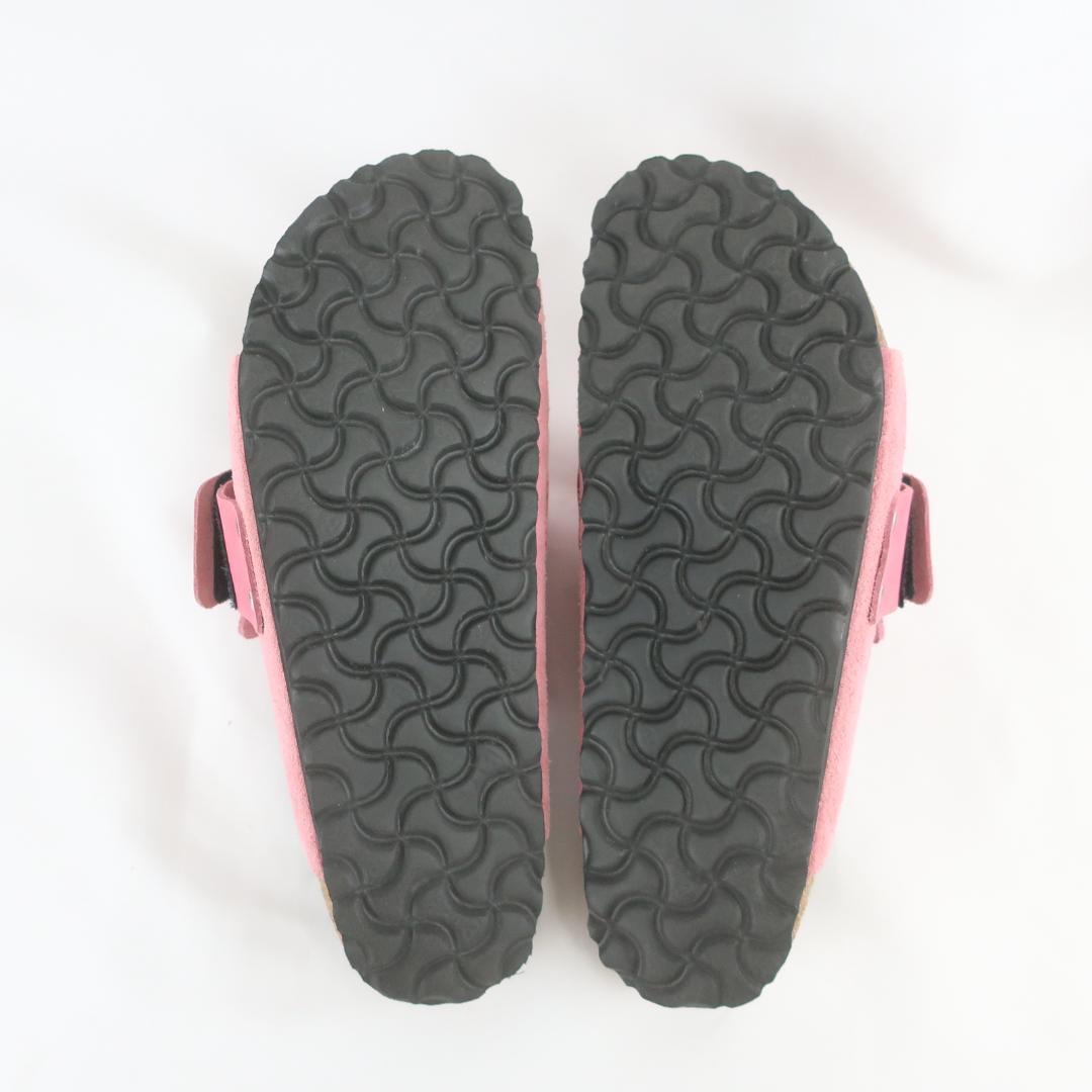 ドイツ製 BIRKENSTOCK KYOTO 本革 スエード レザー サンダル