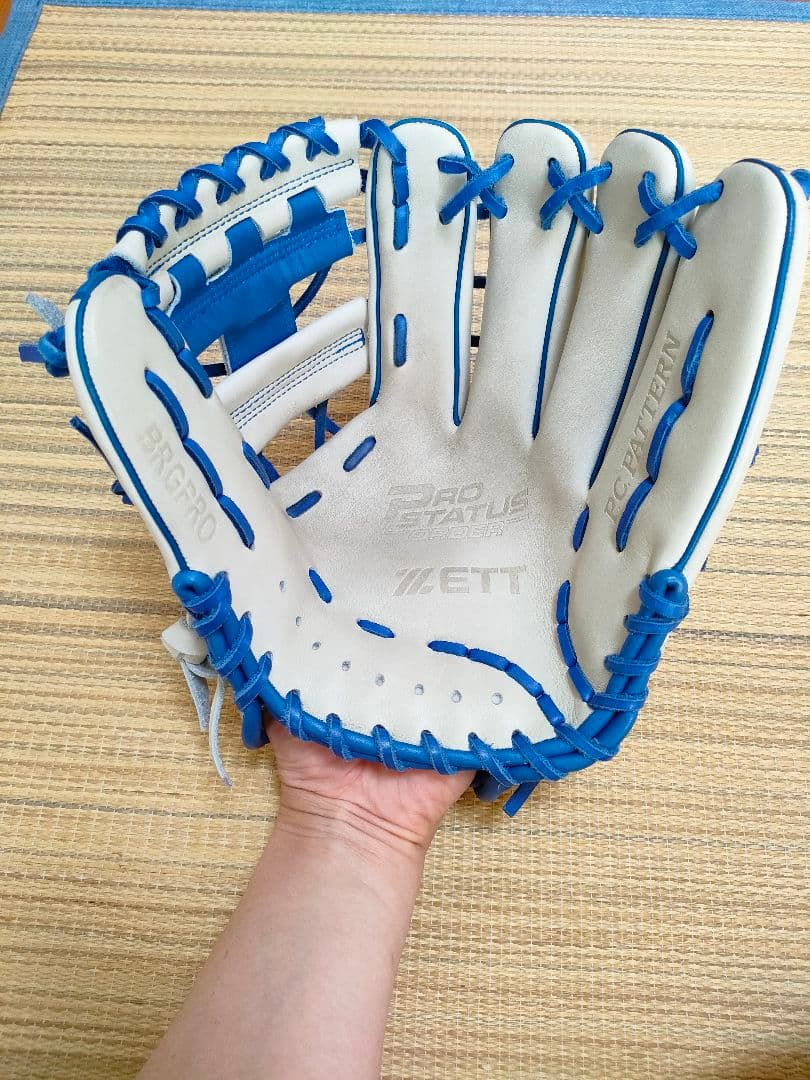 ZETTプロステイタス　軟式用グローブ（オーダー、源田モデル）