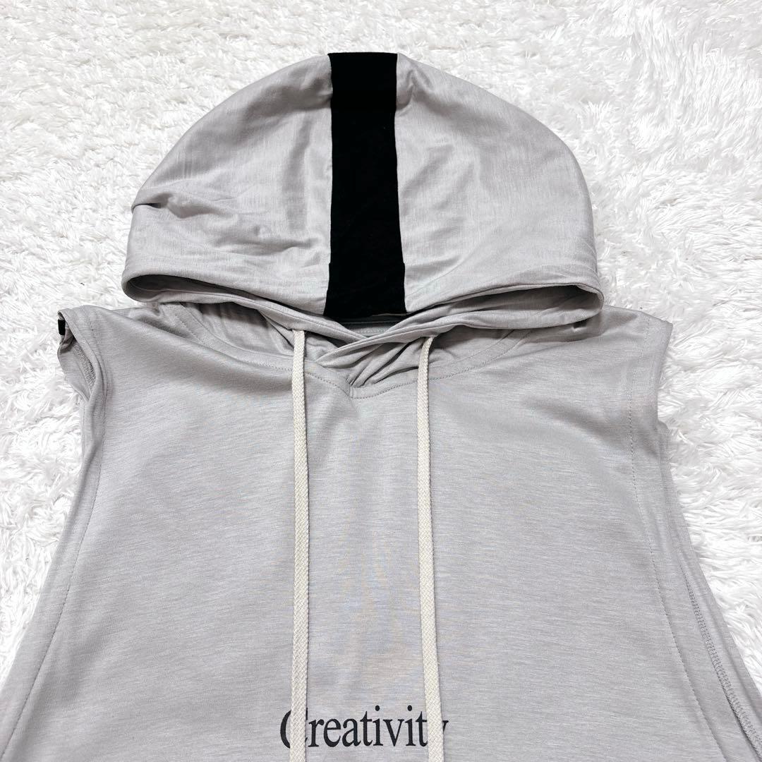 美品✨bajra バジュラ ノースリーブロングワンピース マキシ丈 グレー 美品✨bajra バジュラ ノースリーブロングワンピース マキシ丈 グレー