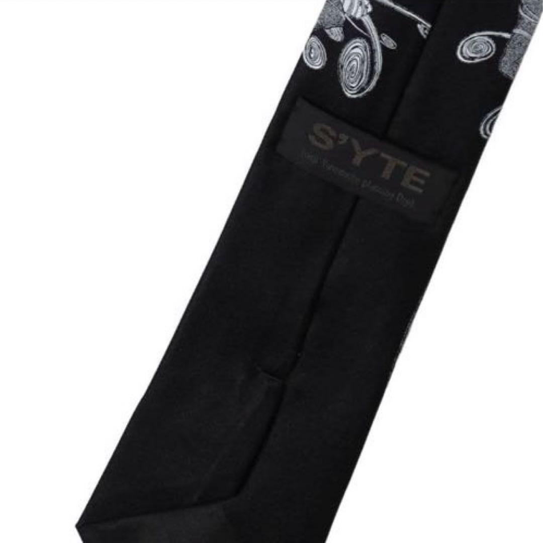 ヨウジヤマモト S'YTE 伊藤潤二 うずまき 桐絵 ネクタイ YOHJI - メルカリ